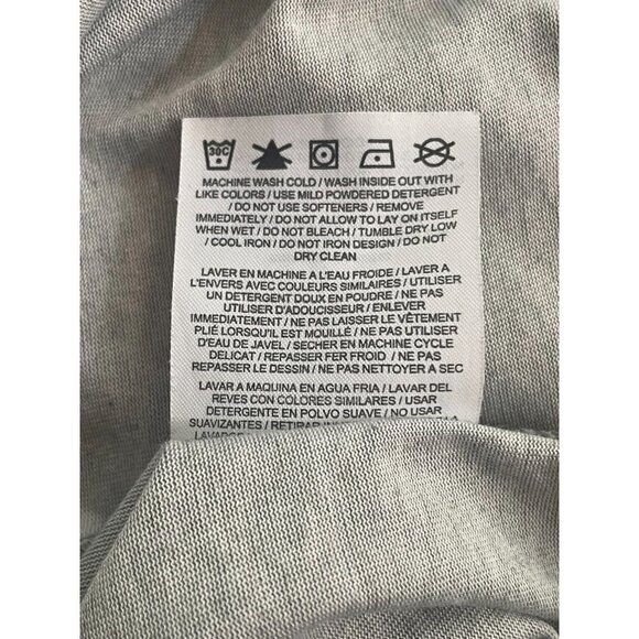 Nike Dri-Fit Boys T-Shirt Athletic Cut Pullover Short Sleeve Lion Print Gray L - Picture 8 of 9